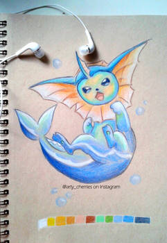 Beach Themed Vaporeon