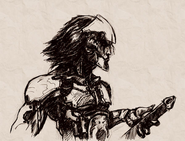 Metal Gear Art Studio - Raiden 3