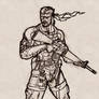 Metal Gear Art Studio - Big Boss 3
