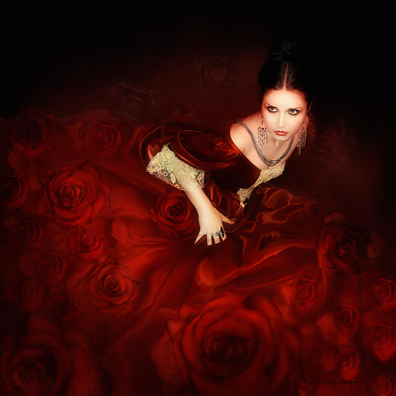 IN RED by adrianamusettidavila