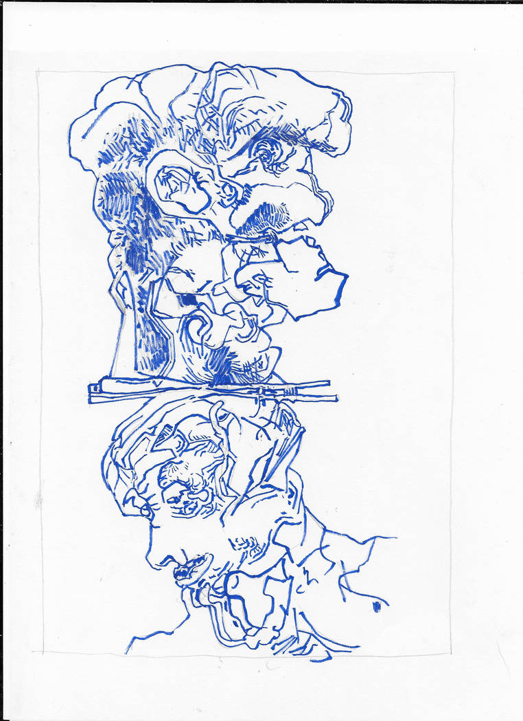 Grotesque heads by danielmarquezart on DeviantArt