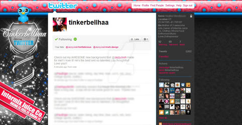 Tink Twitter Background