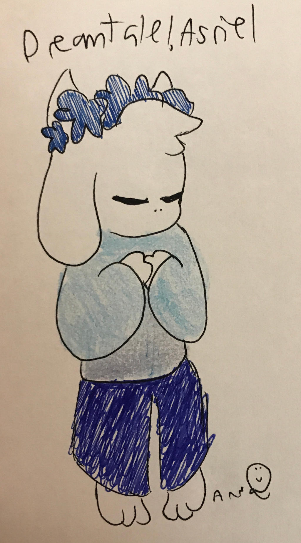 Dreamtale!Asriel by Anna-mator on DeviantArt
