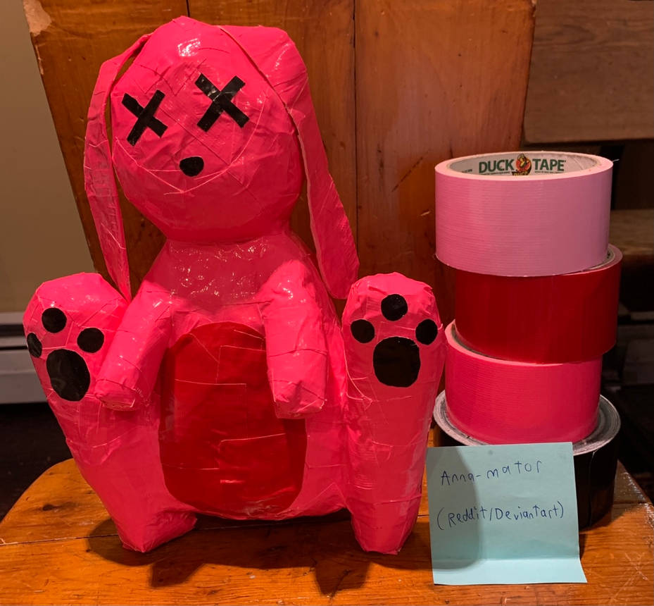 Fnaf Tapes Rabbit Duct tape rabbit by Anna-mator on DeviantArt