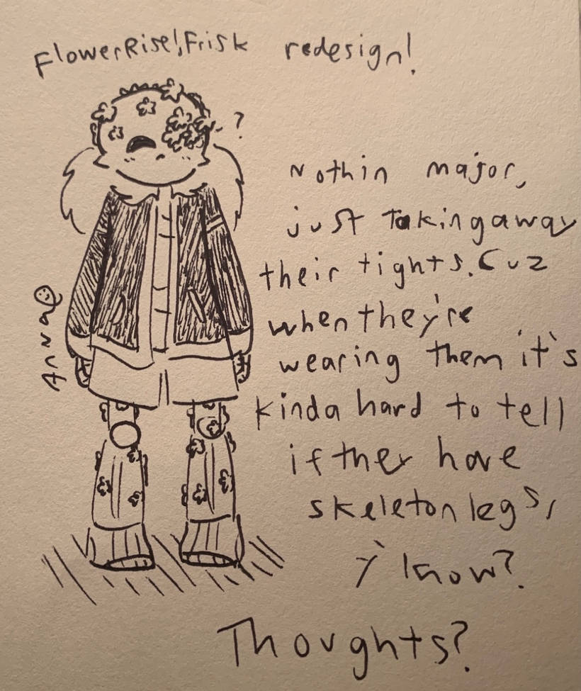 FlowerRise!Frisk redesign by Anna-mator on DeviantArt