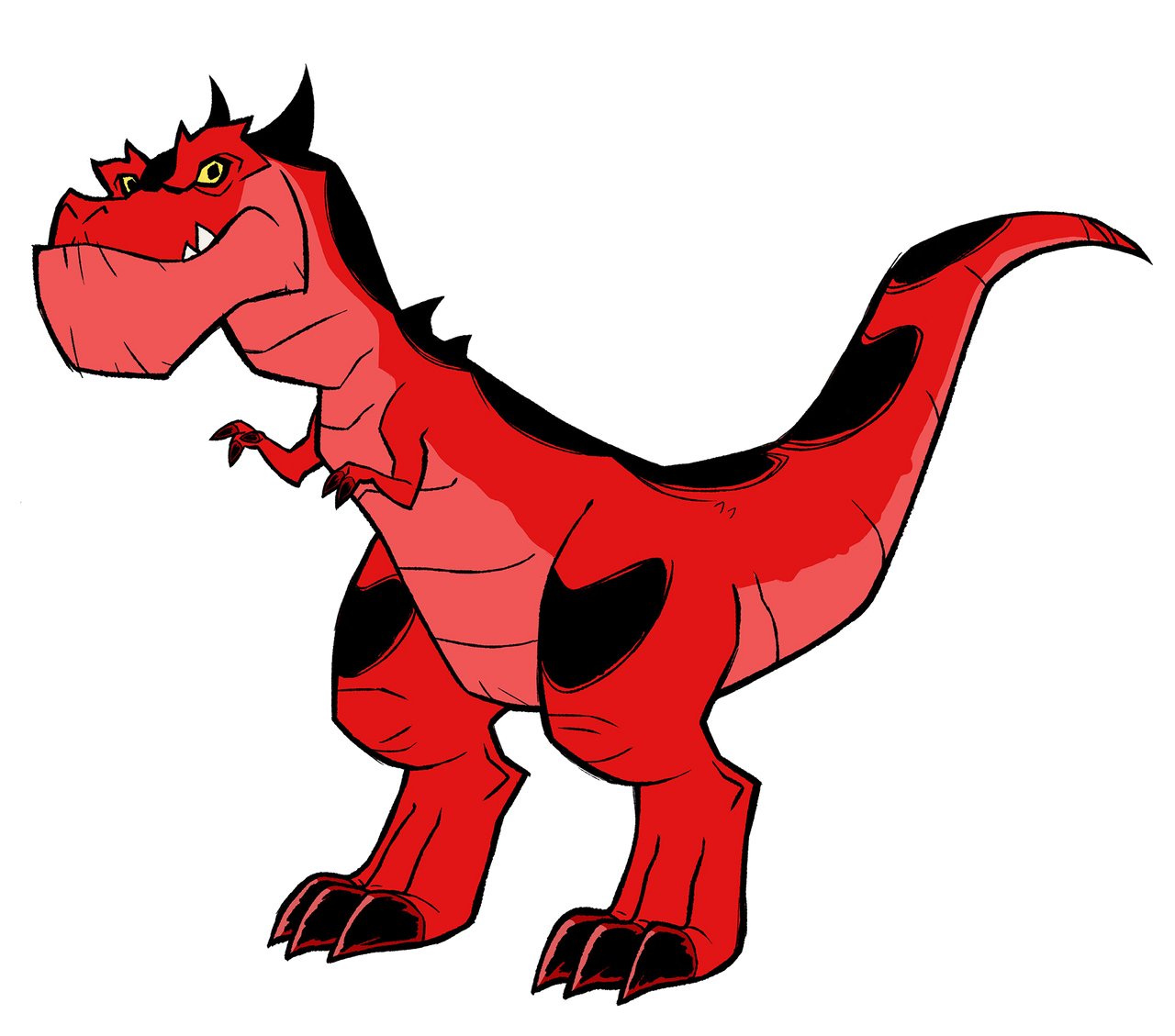 Devil Riding Dinosaur Devil Dinosaur by Castzilla21 on DeviantArt
