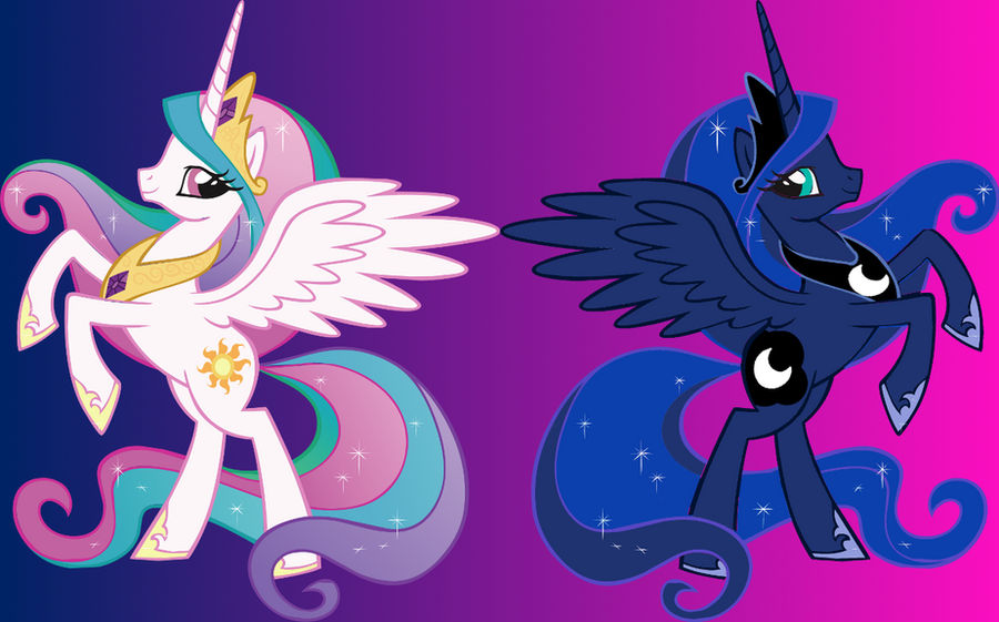 Princess Luna from Princess Celestia