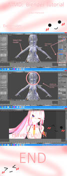 -MMD : Blender Tutorial- Expression