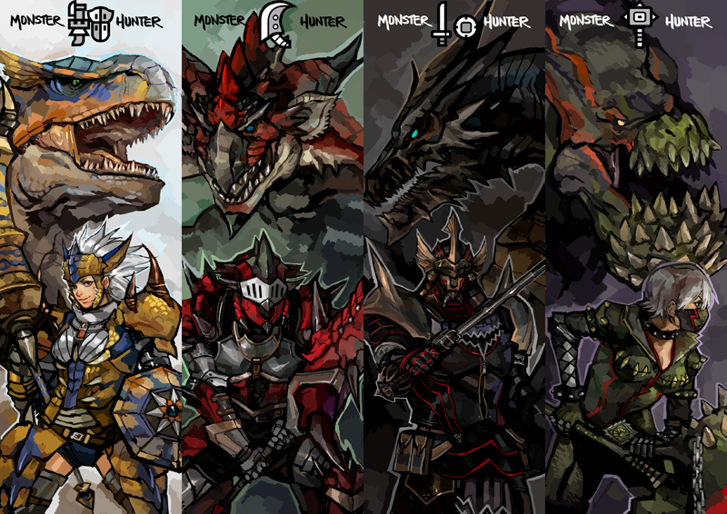 Monster Hunter World: Odogaron Mix Set by GenkaiZero on DeviantArt