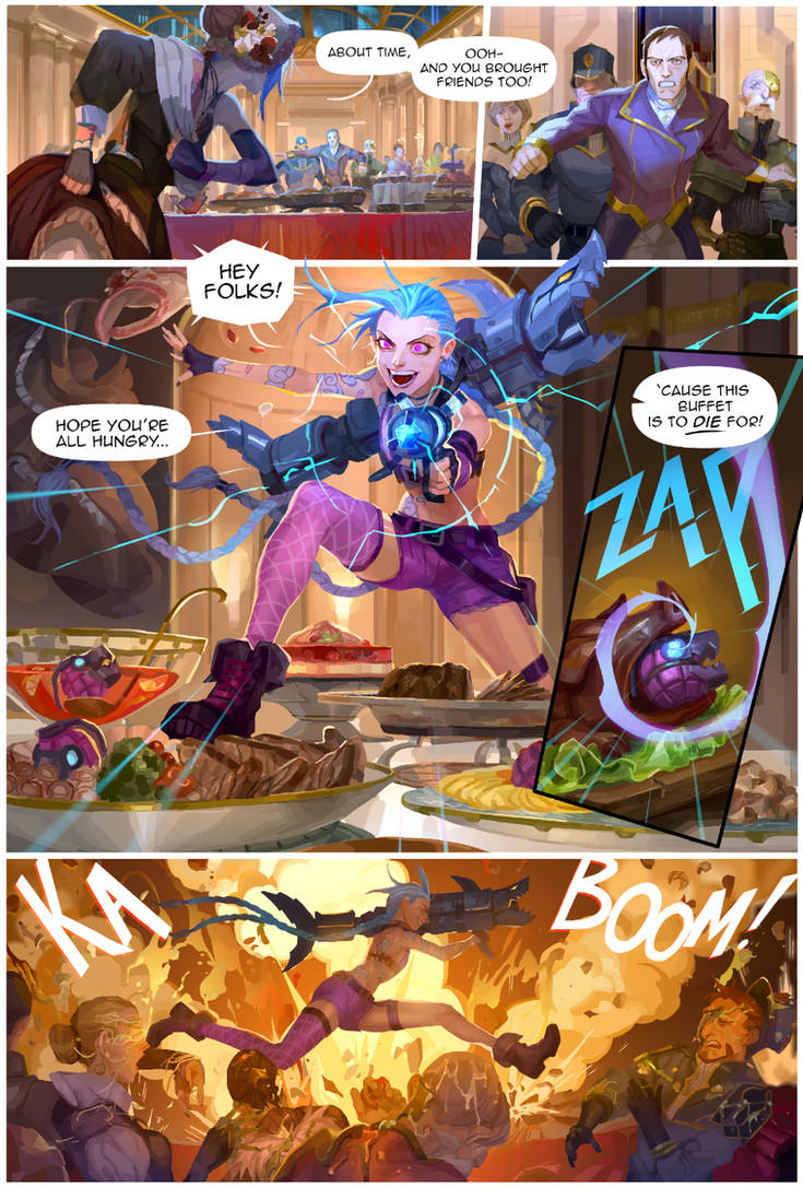 Jinx Coloue Jinx Colour story by zuqling on DeviantArt