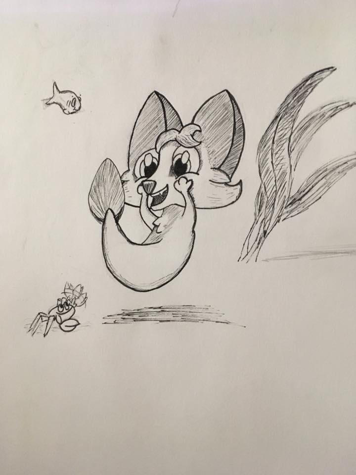 Fox Mermaid by Woefatt on DeviantArt