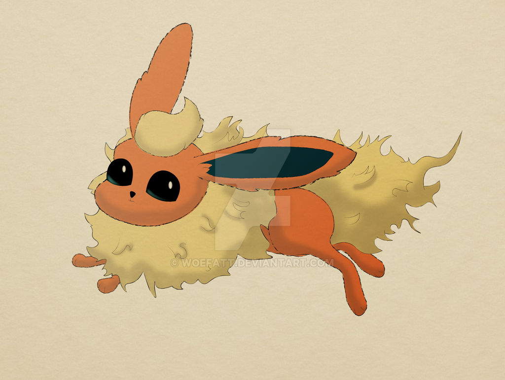 Flareon Rug Flareon by Woefatt on DeviantArt