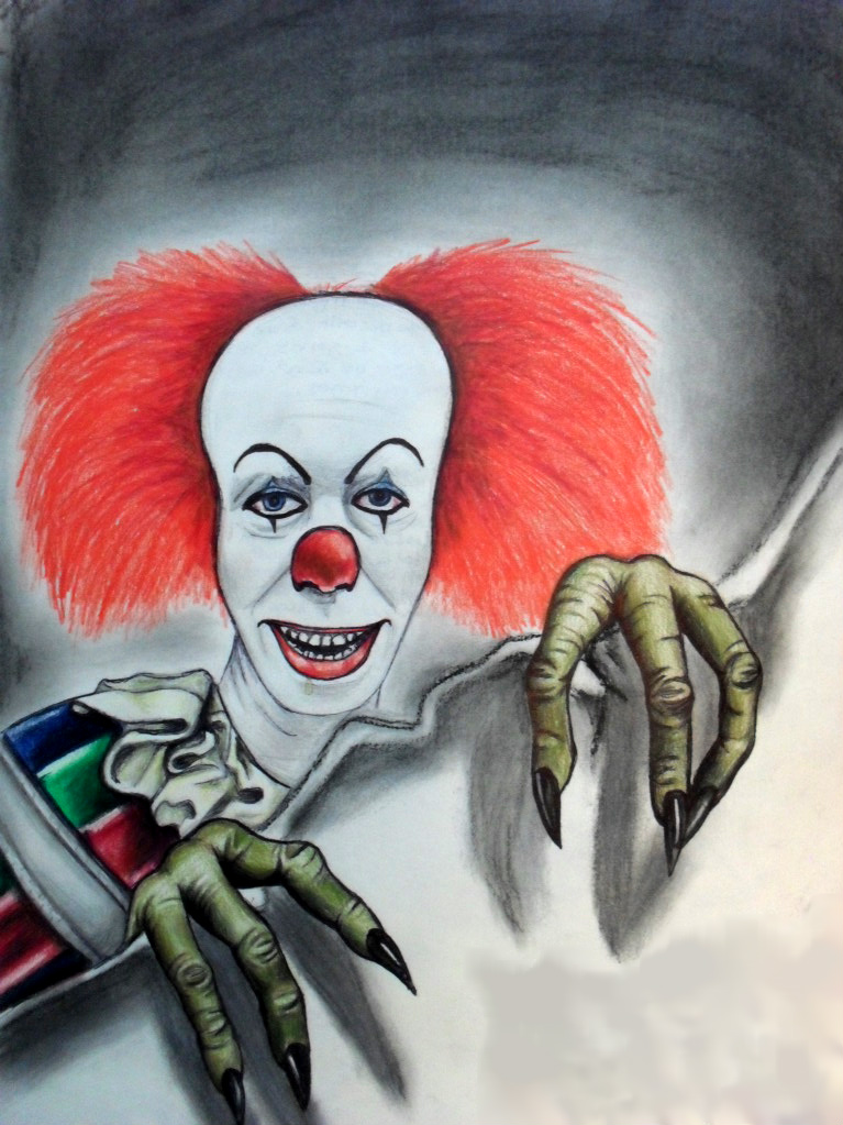 IT Pennywise color pencil drawing by milyzhang97 on DeviantArt