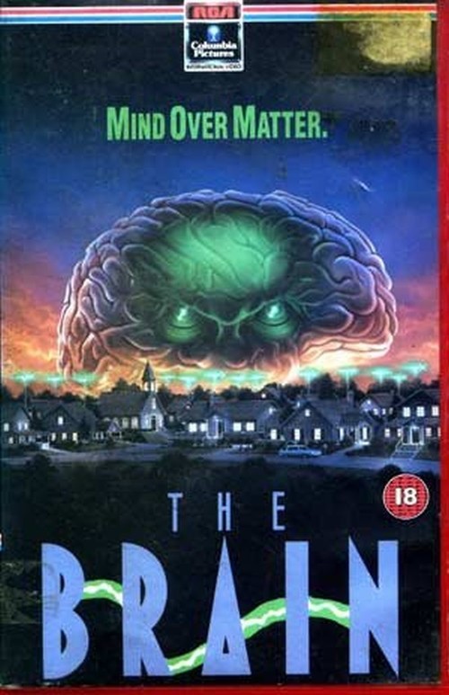 Poster:The Brain (1988) by XGuaraWolfX on DeviantArt