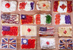 Pizza Flags by tracylopez