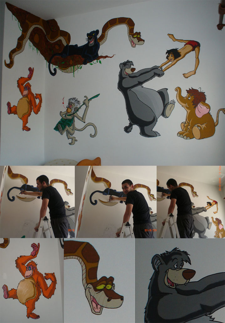 Jungle Book Mural