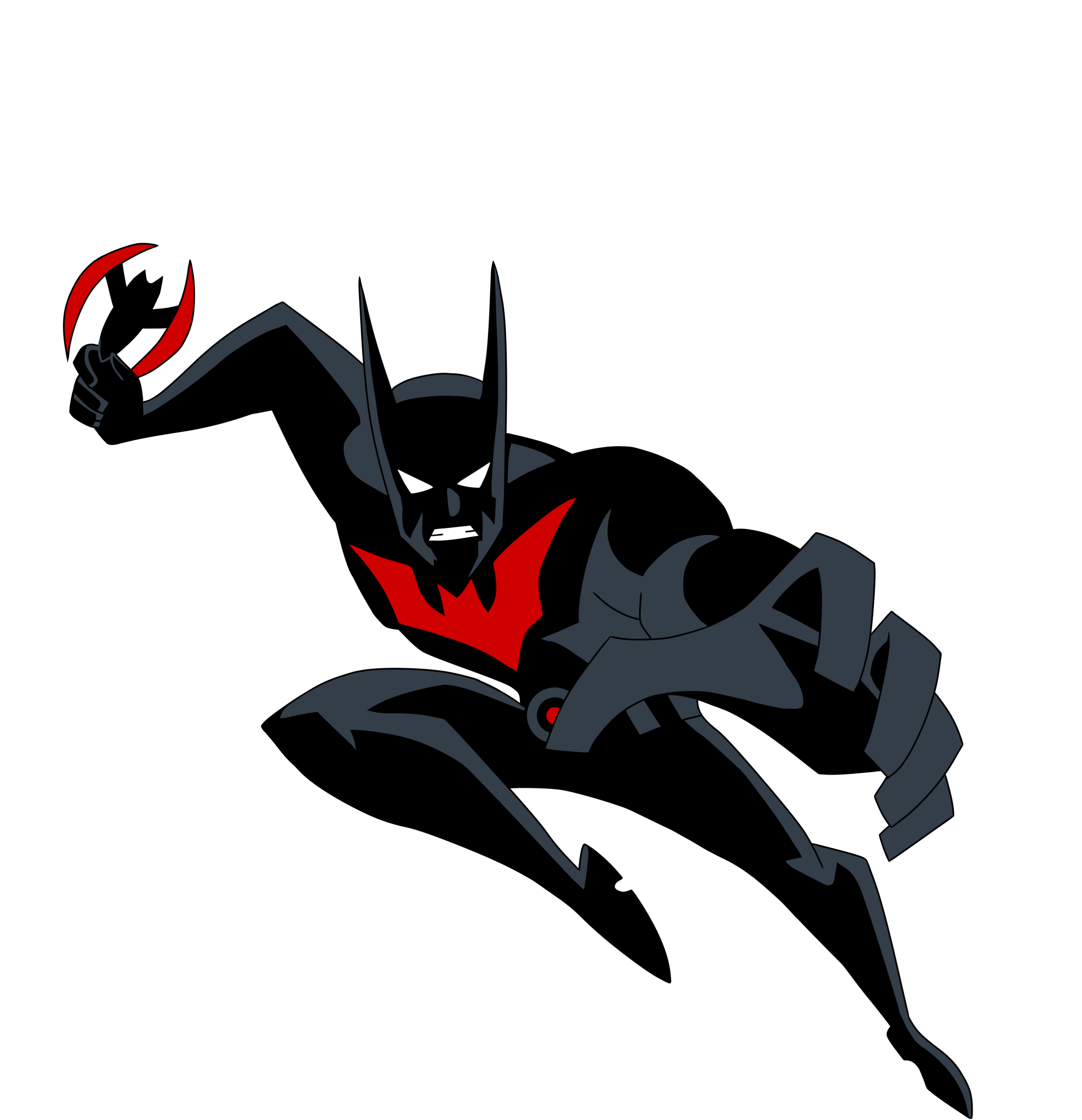 Batman Rander Batman beyond render by badredkitt on DeviantArt