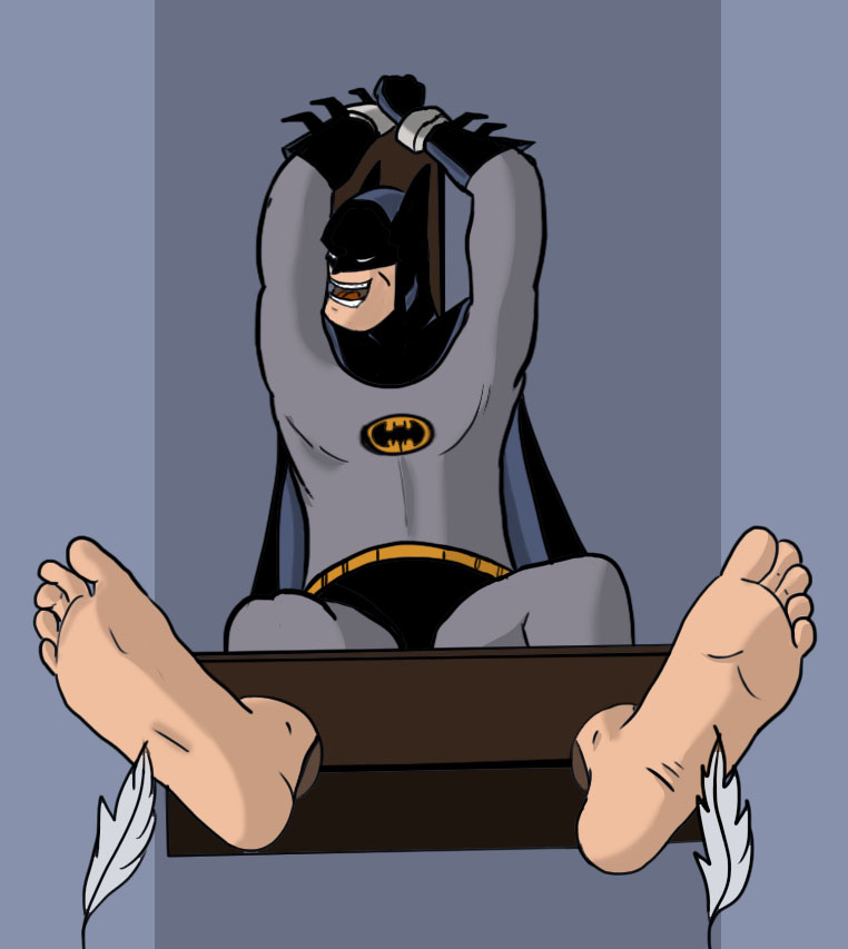 Batman tickled