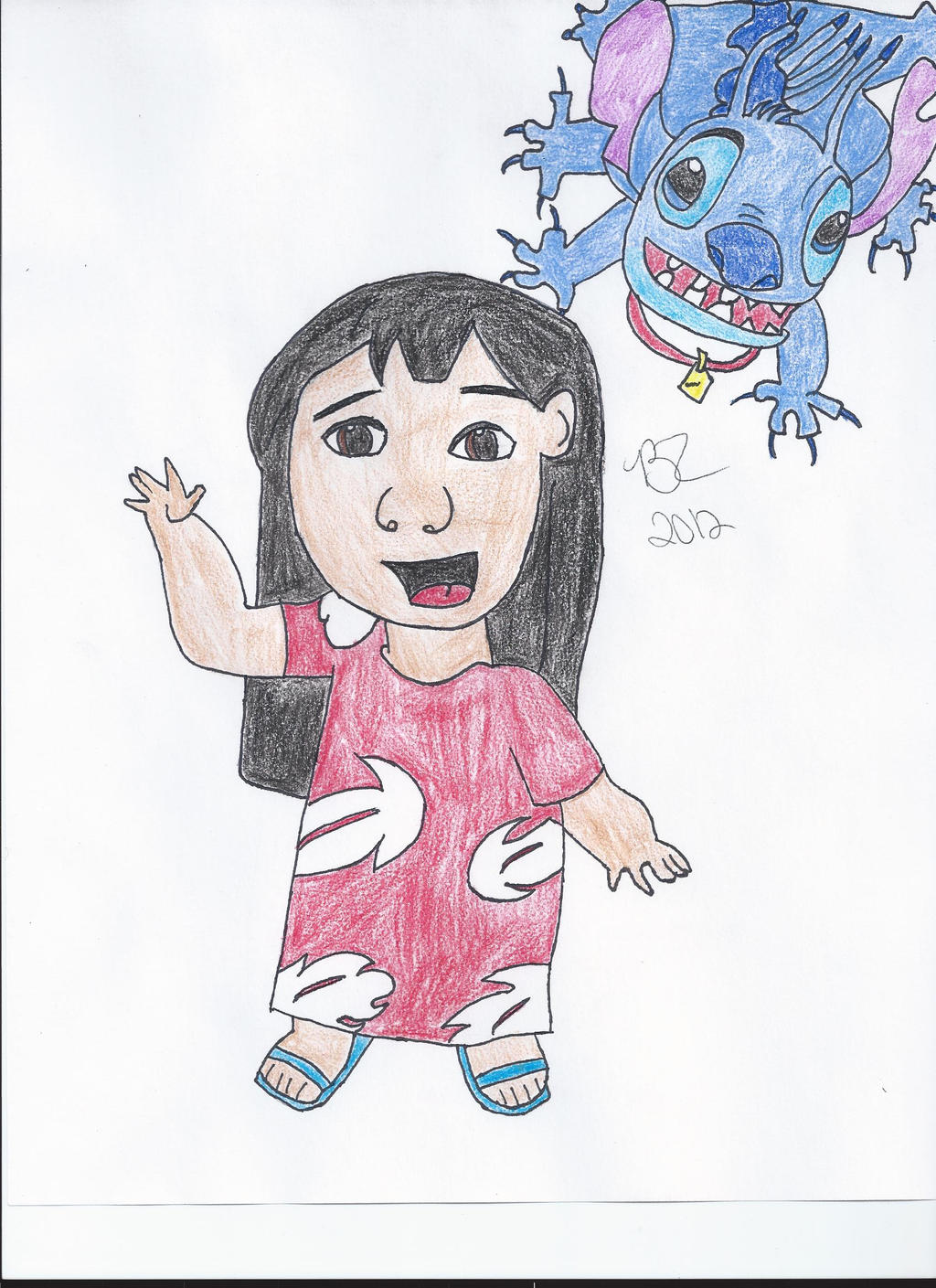 Commission- Lilo and Stitch