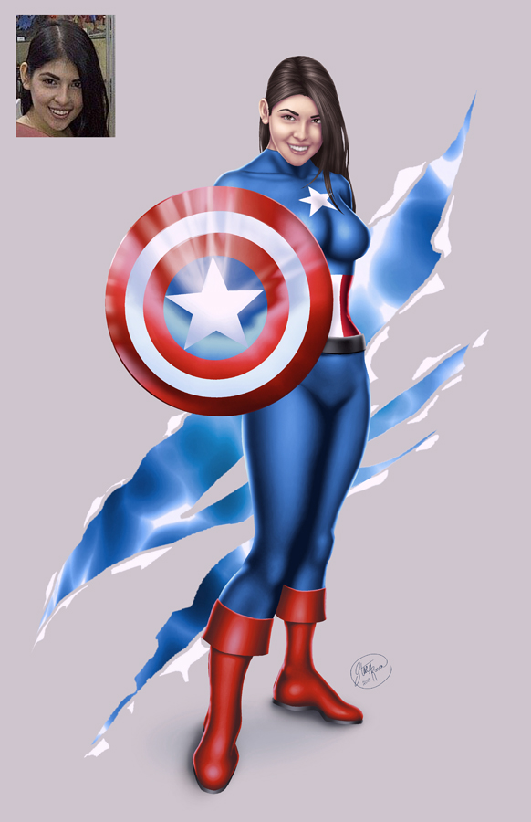 Captain America Girl