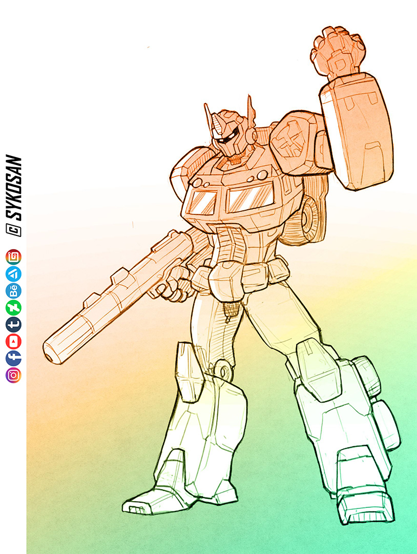 Optimus Prime by sykosan