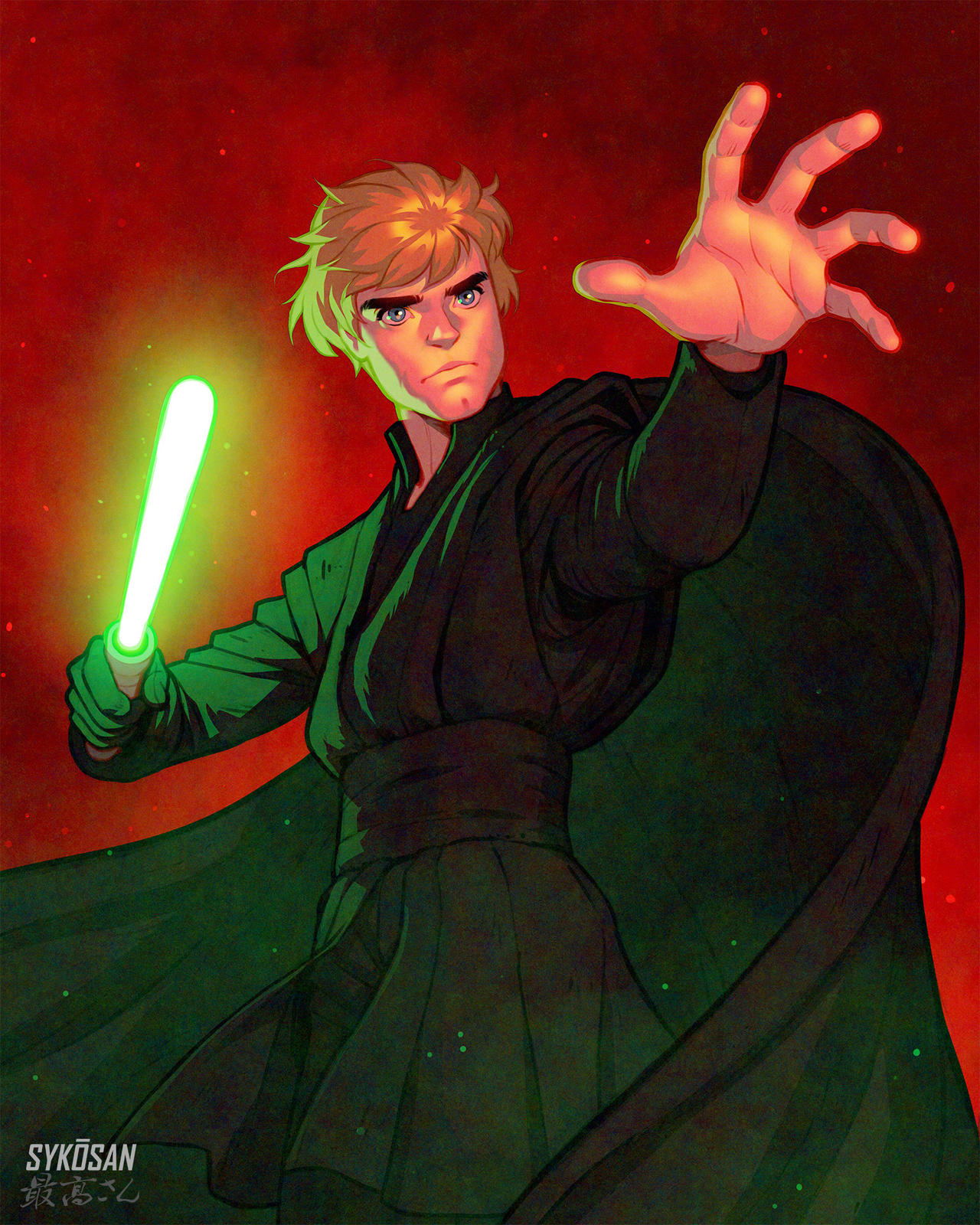Luke Skywalker by sykosan on DeviantArt