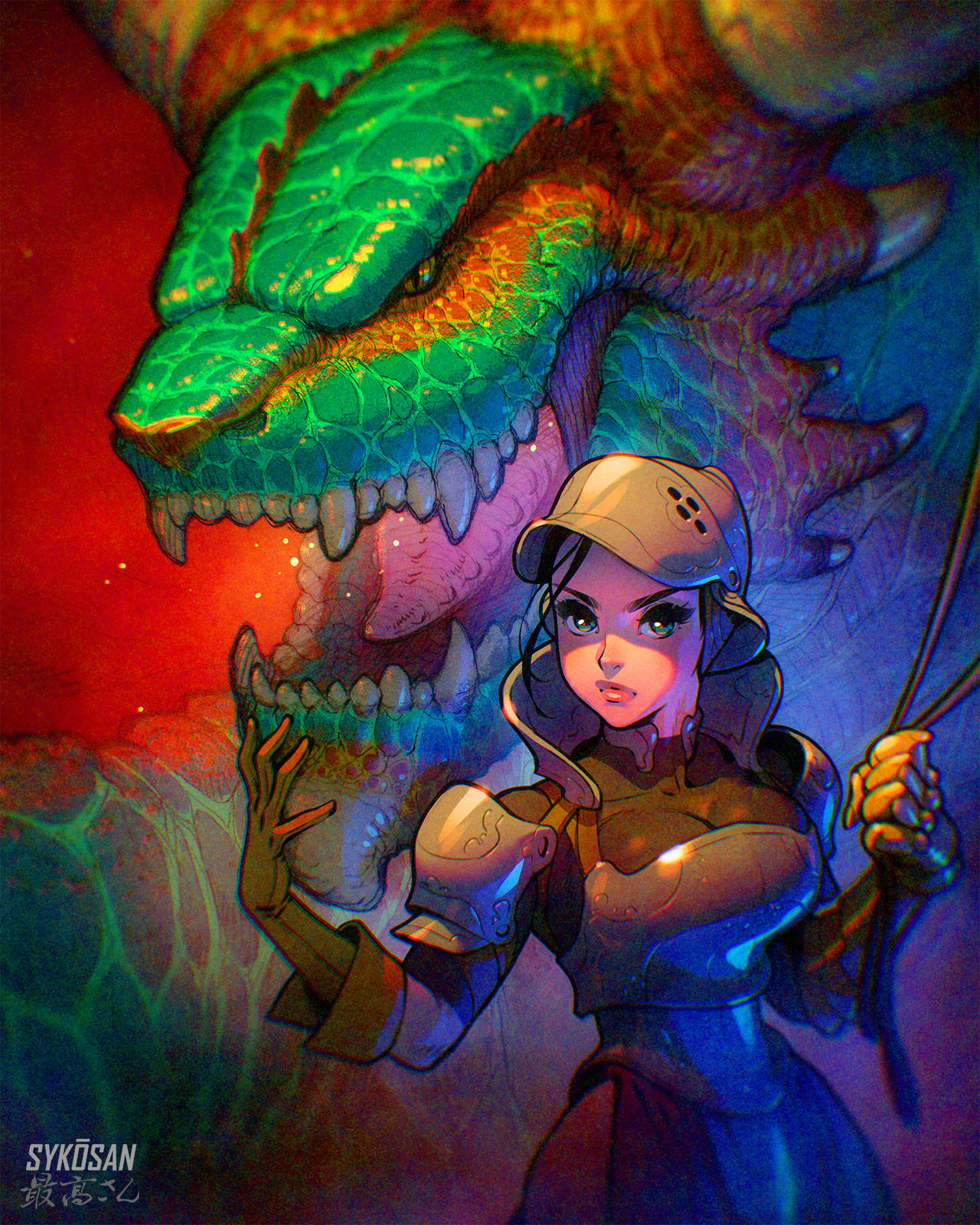 Dragon Rider by sykosan on DeviantArt