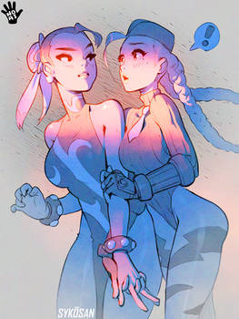 Cammy X Chun Li