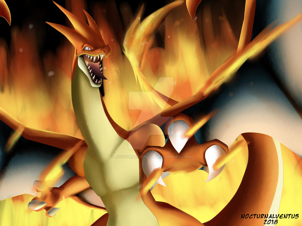 Mega Charizard Y by Xous54 on deviantART  Charizard, Pokémon species, Mega  evolution pokemon