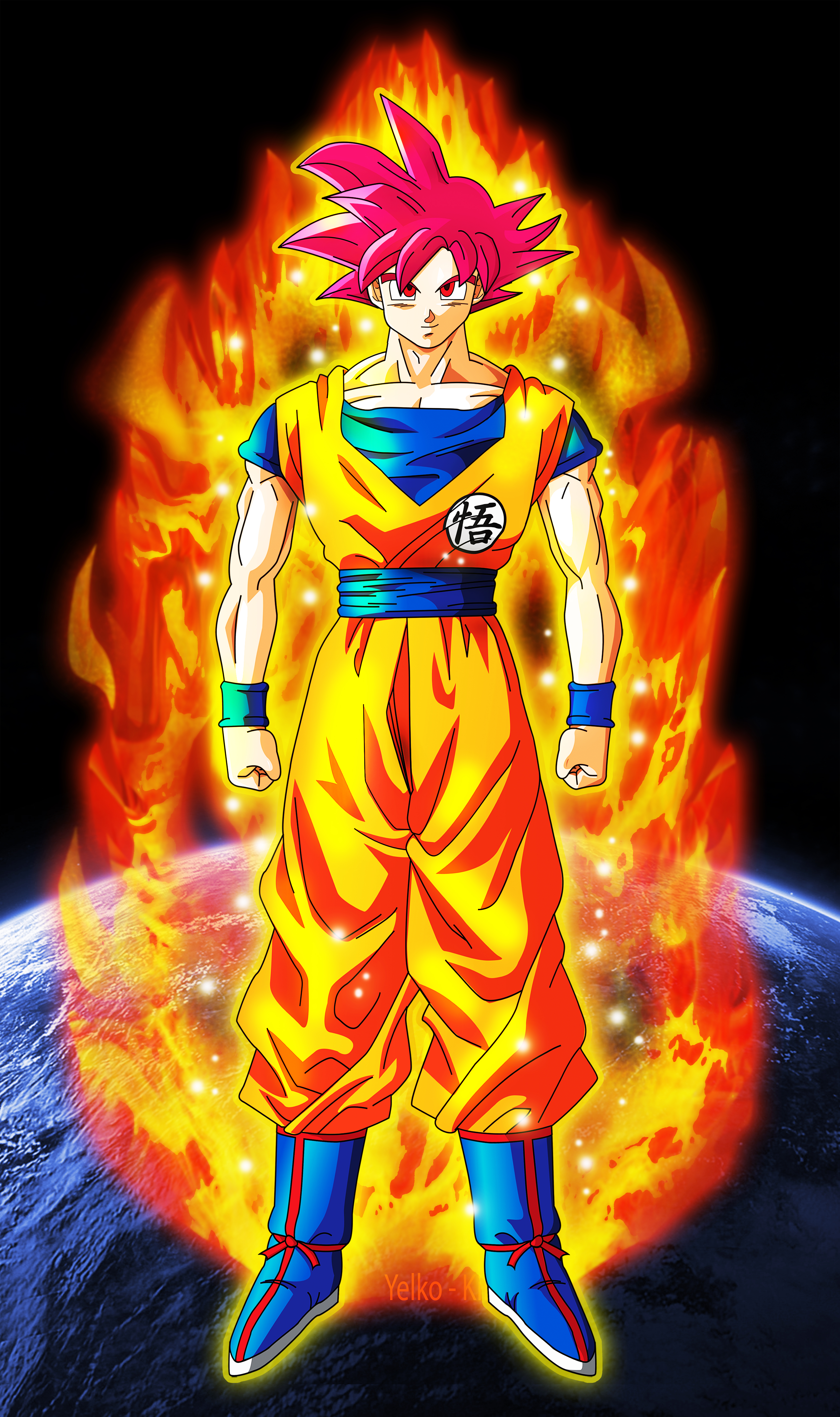 Super Saiyan God Goku  Goku super, Dragon ball super wallpapers, Goku super  saiyan god