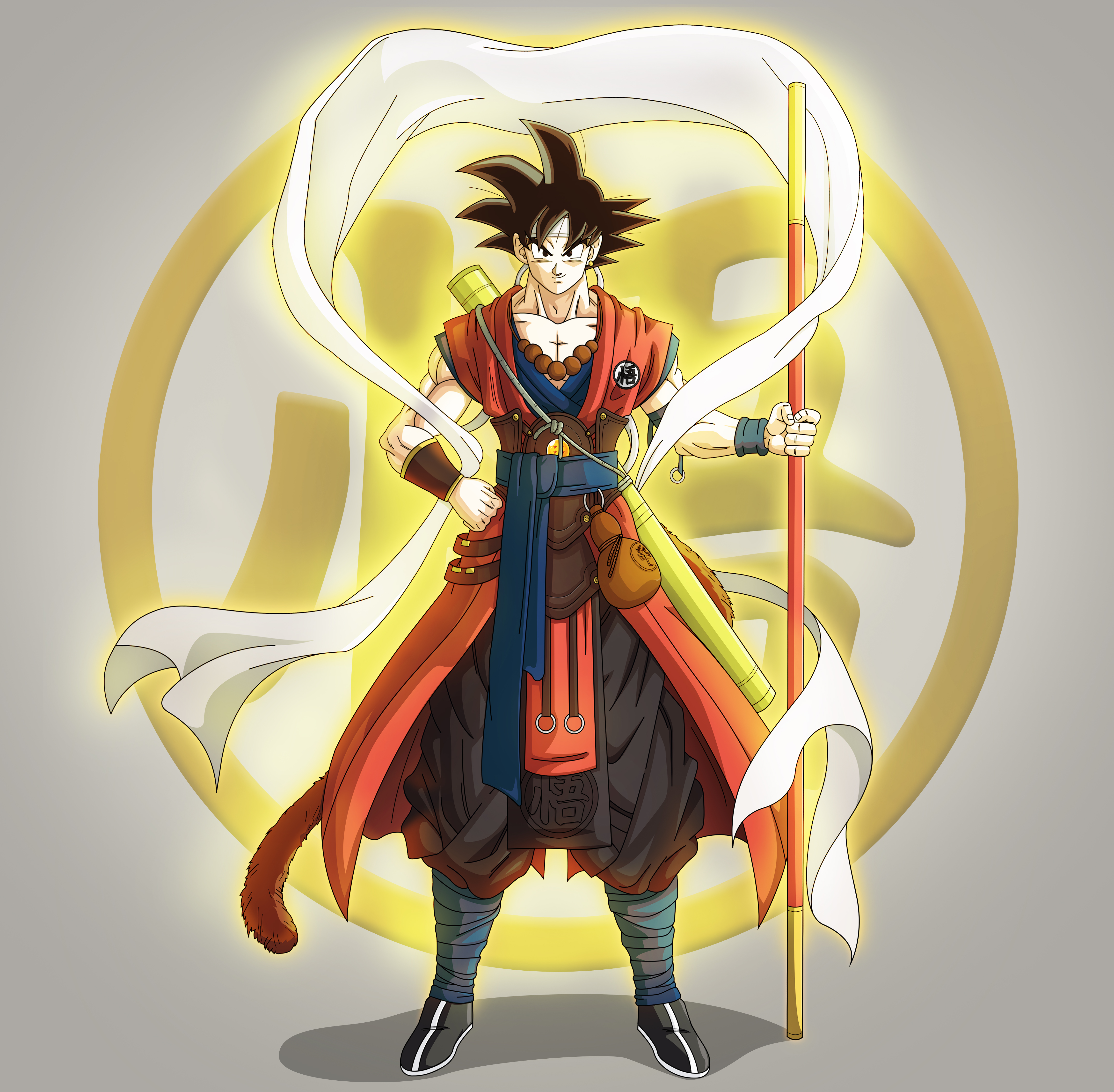 Grand Elder Saiyan: Goku by Xilvor on DeviantArt