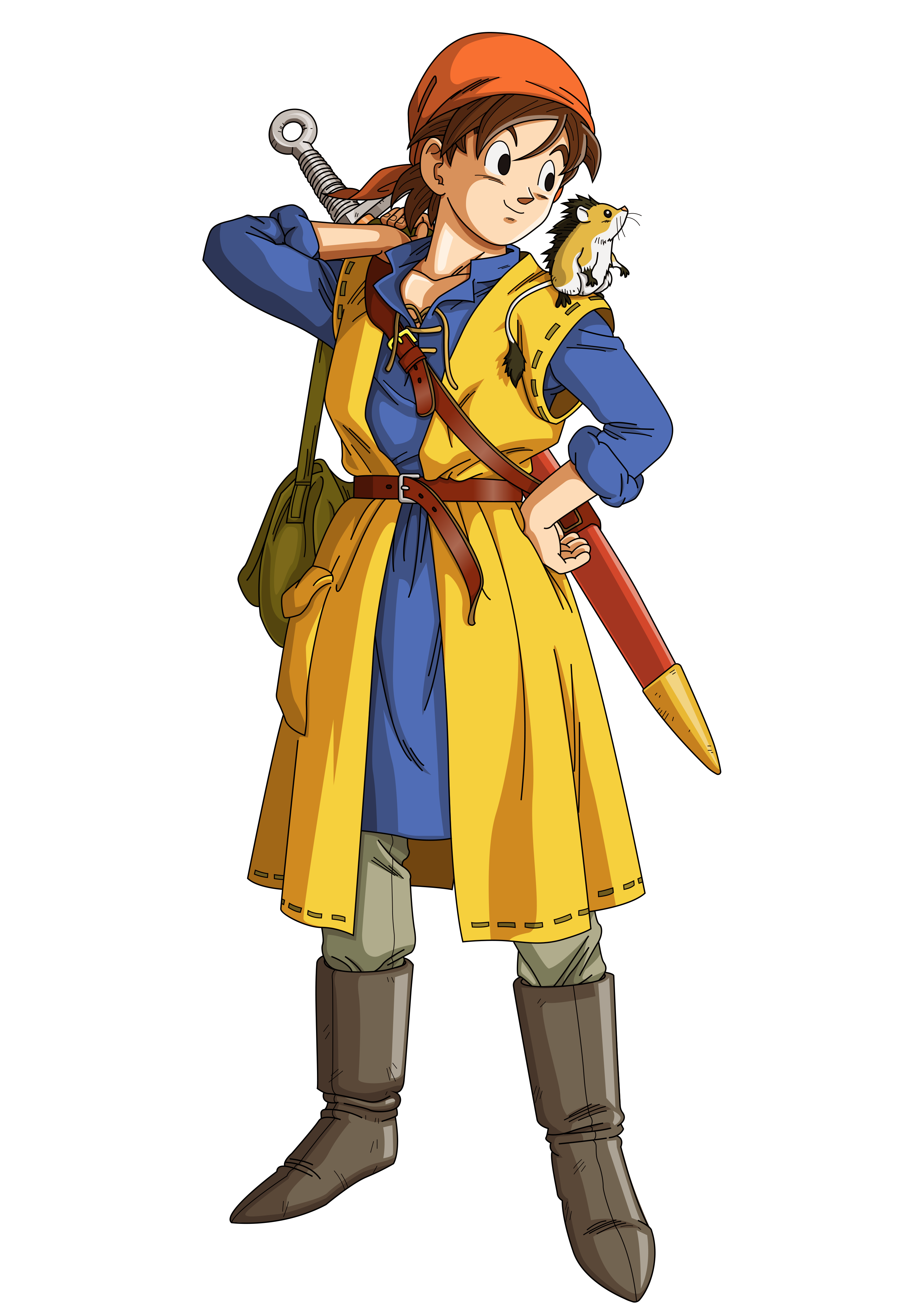 Dragon Quest V - Hero by neoyurin on DeviantArt