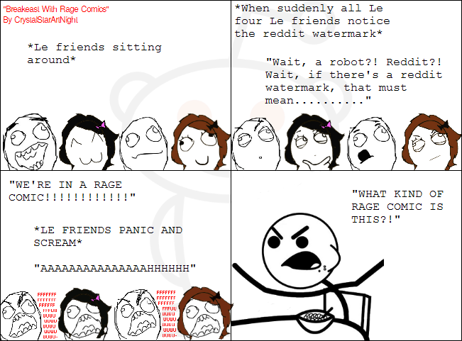 Breakfast with Rage Comics