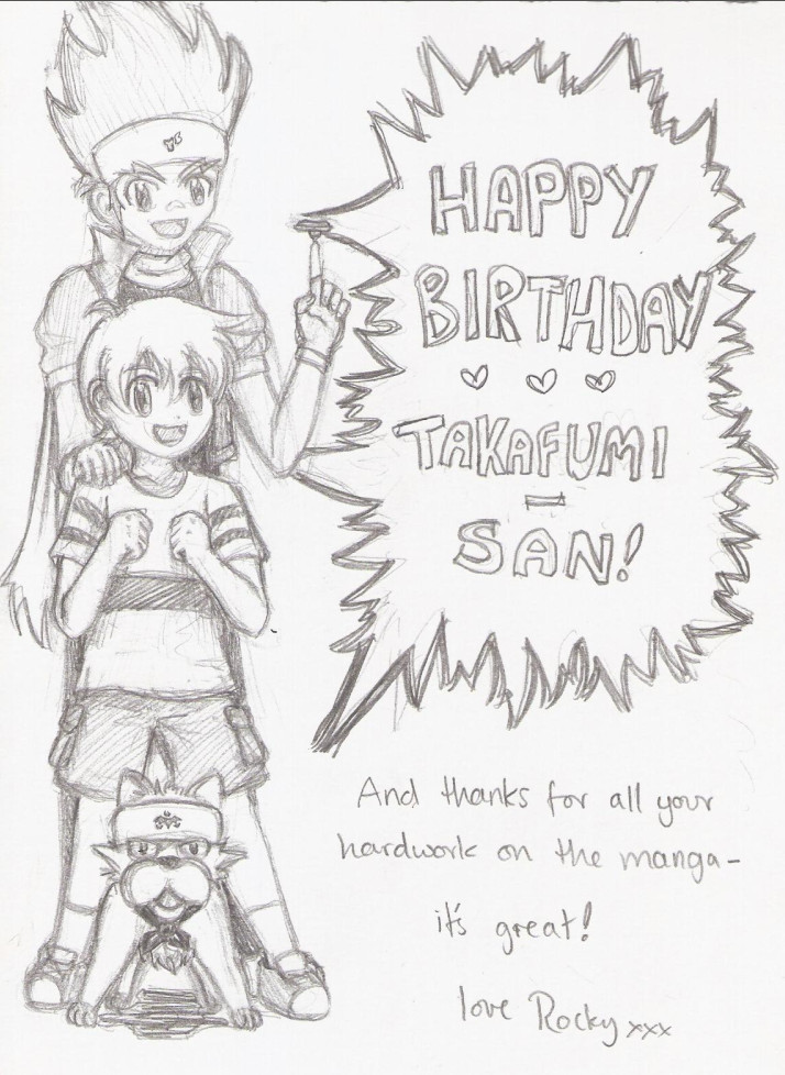 Happy Birthday Takafumi san