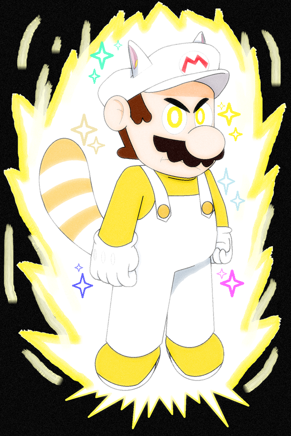 White Raccoon Mario (JBX9001)