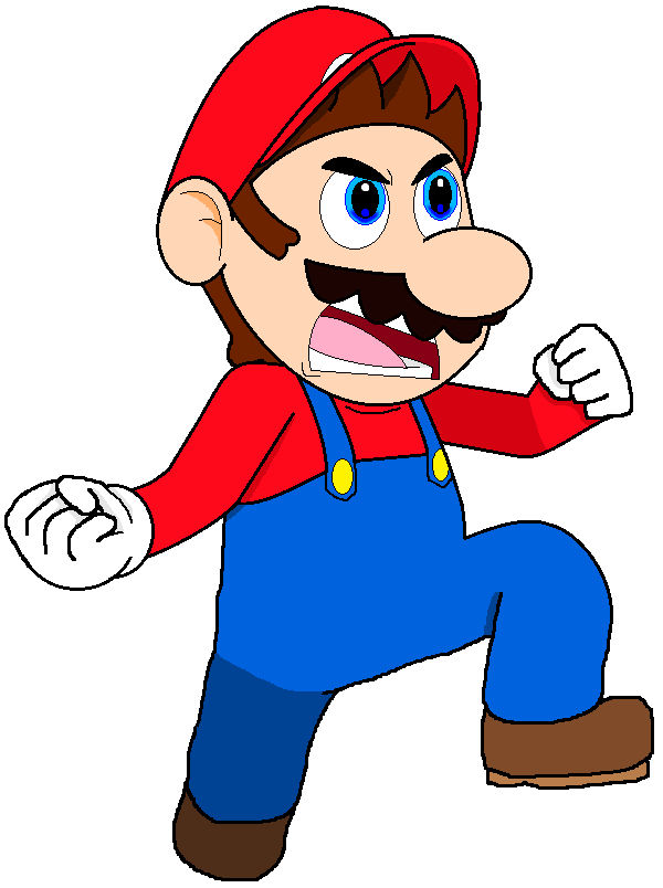 Mario - Attacking (JBX9001) by JBX9001 on DeviantArt
