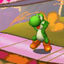 Yoshi - Super Smash Bros. 4 (3DS) Screenshot