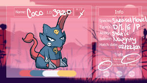 Coco the Sneasel/Toxel