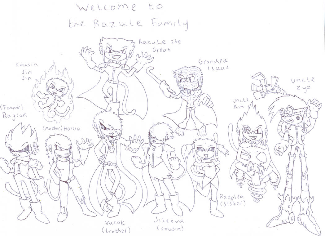 Neopets Razul Meet The Razules by Razthehedgehog on DeviantArt