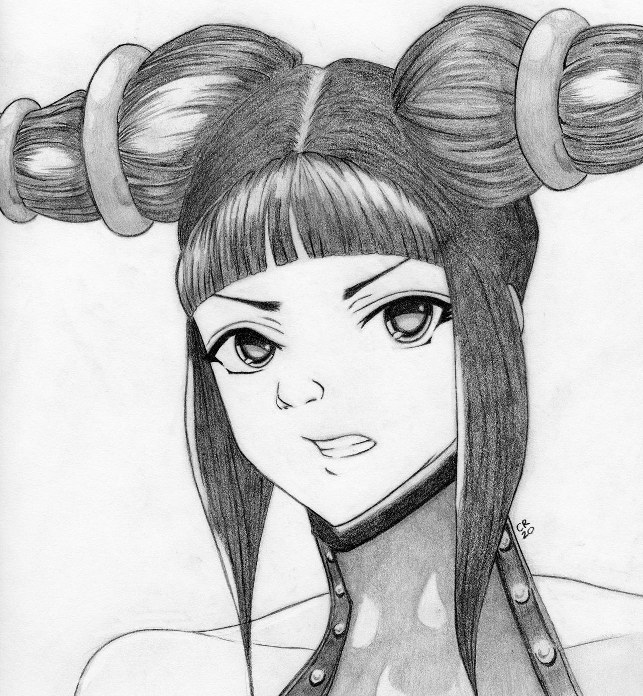 A Sketch Session with Juri by TheJetBlackWings on DeviantArt