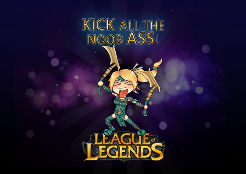 Gift Collab: Kick all the noob ASS!