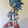 Watercolour Sonic