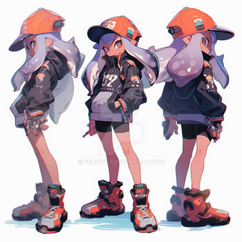 Inkling Side Splatoon - Inkling Fan Art by Nisego on DeviantArt