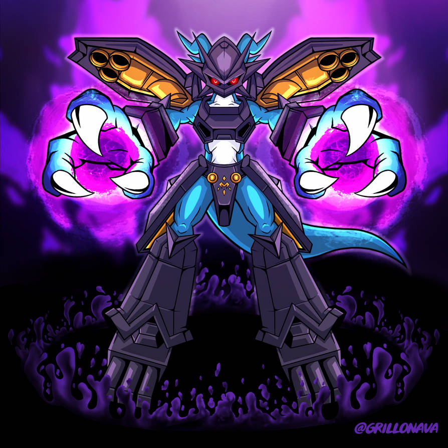 Magnamon Black by BluCricket on DeviantArt