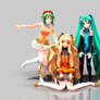 Vocaloid Trio Wallpaper