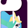 Princess Celestia Door Knob Hanger