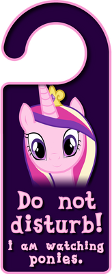 Princess Cadence Door Knob Hanger