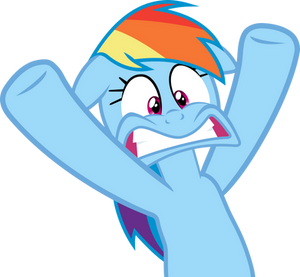 Rainbow Dash's.... Face Vector