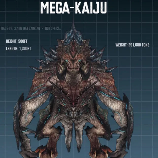 Pacific Rim: Uprising - Retold - Mega-Kaiju Size by ClairedatSaurian on ...