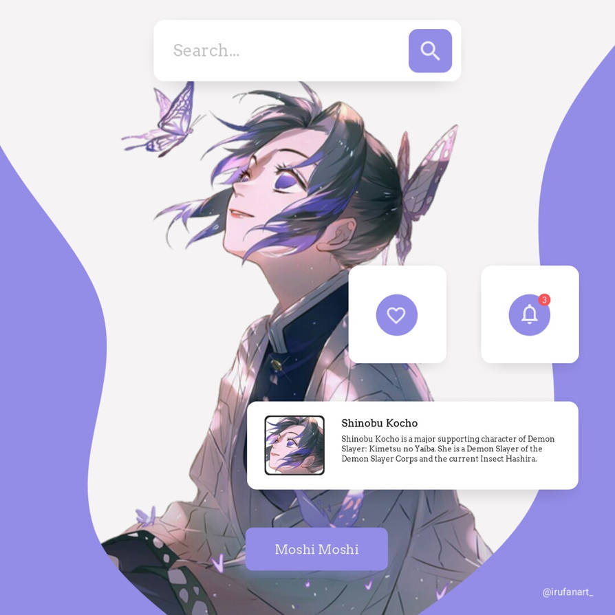 Shinobu Rant Layout Design Shinobu by irufan28 on DeviantArt